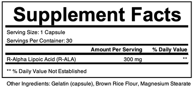 NeuroMute (Stabilized R-ALA) - 3 Bottles