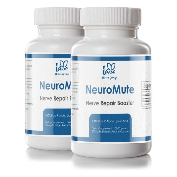 NeuroMute (Stabilized R-ALA) - 2 Bottles