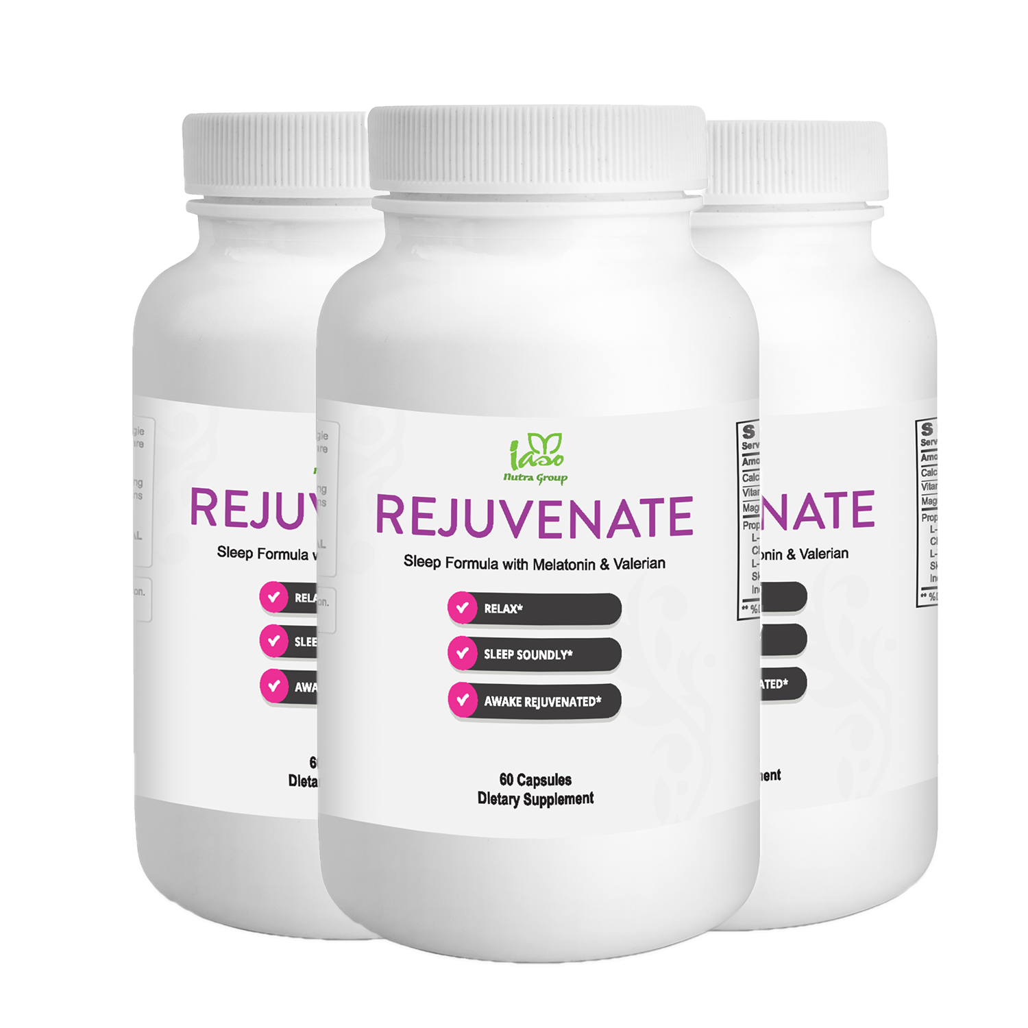 Rejuvenate Sleep Aid - 3 Bottles