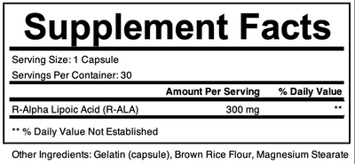 NeuroMute (Stabilized R-ALA)